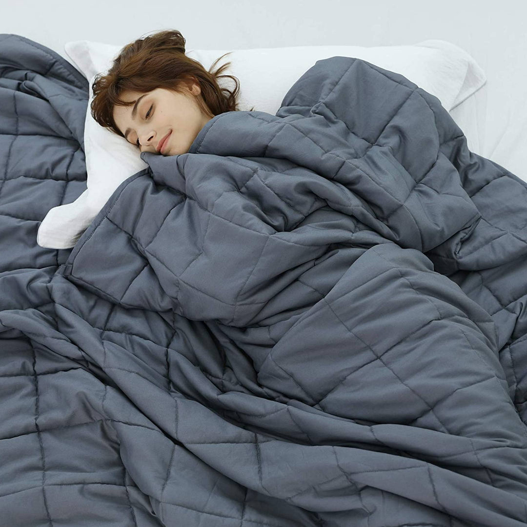 What's inside a weighted blanket?