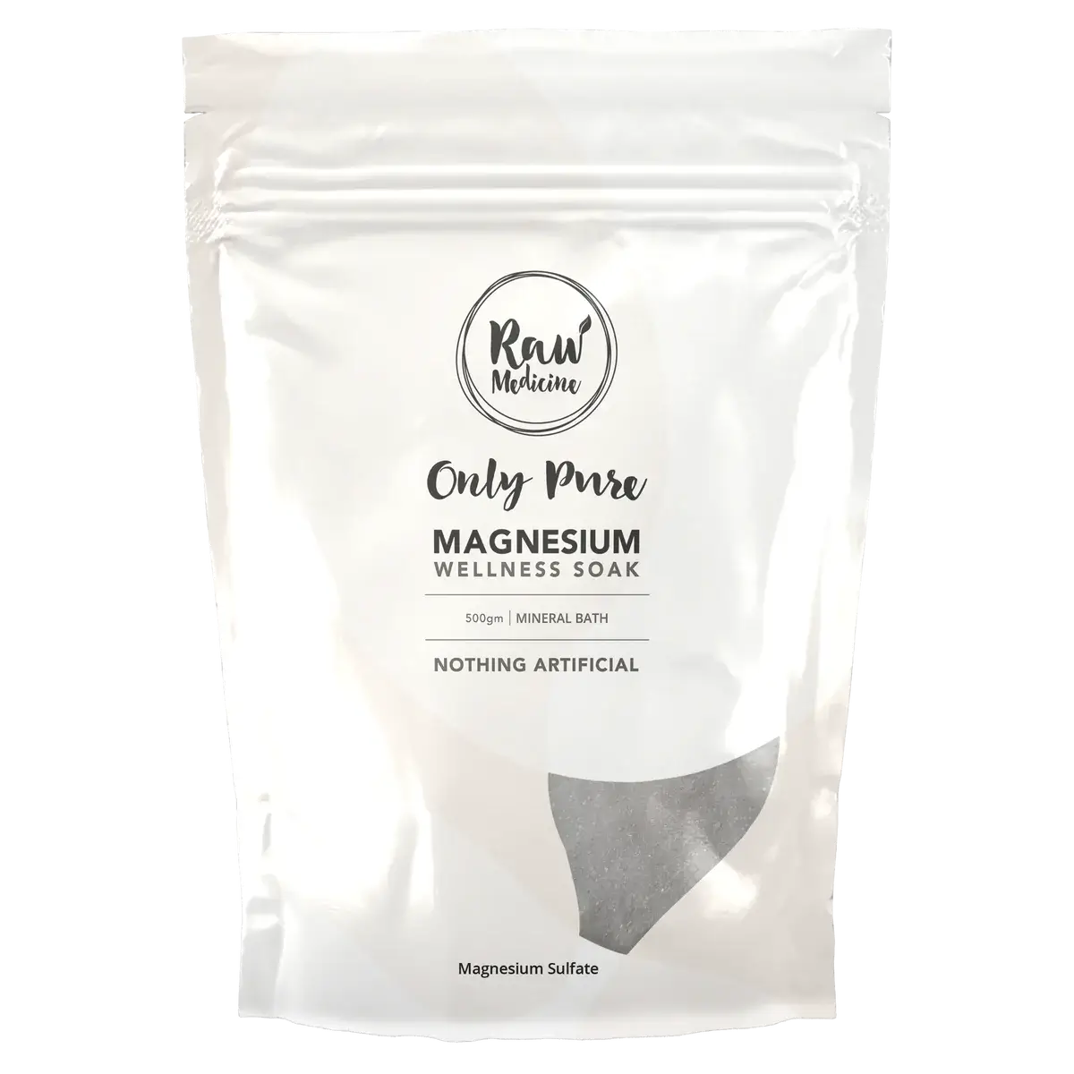 500g Magnesium Wellness Bath Soak - Only Pure Flakes - Sleep Dreams