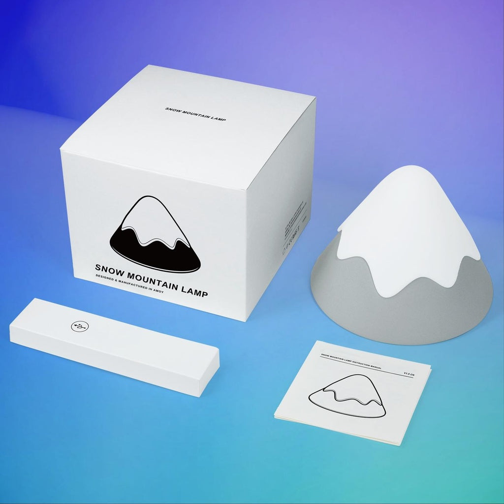 Mini Snow Mountain Lamp / Night Light - Sleep Dreams
