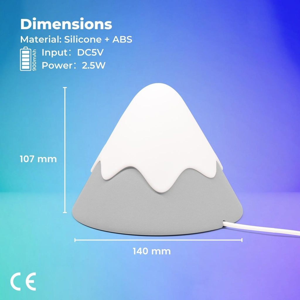 Mini Snow Mountain Lamp / Night Light - Sleep Dreams