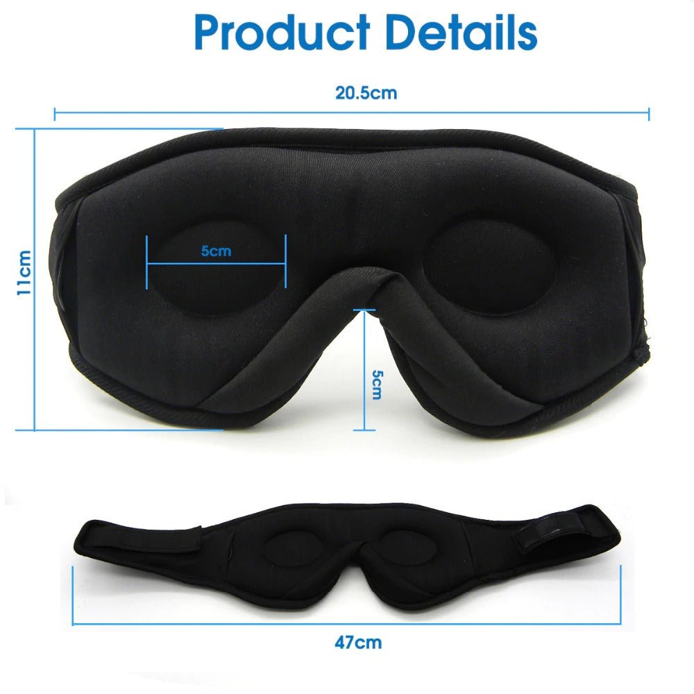 SleepSoftly™ PRO 3D Bluetooth Headphones For Side Sleepers - Sleep Dreams