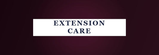 Extension Care - how to protect hair extensions while sleeping with a silk bonnet