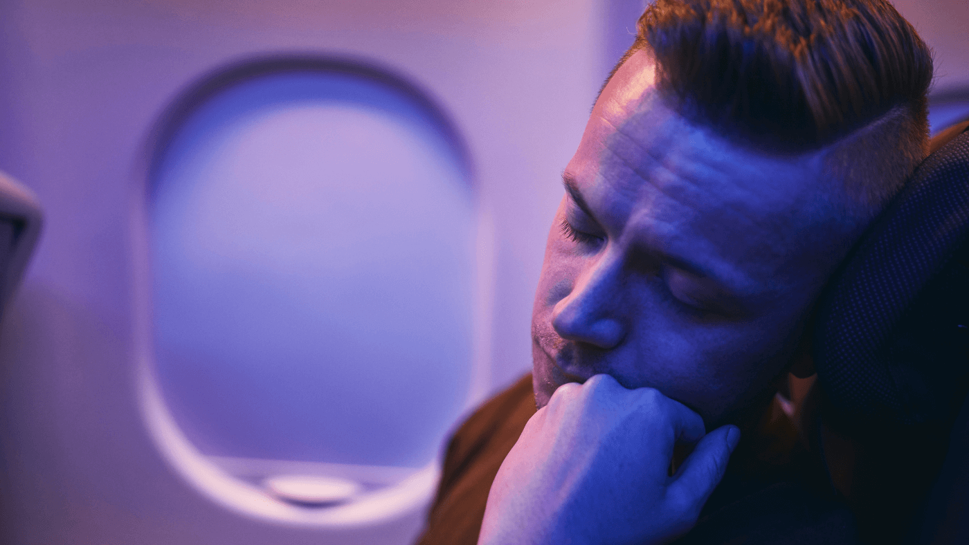 sleep on a flight