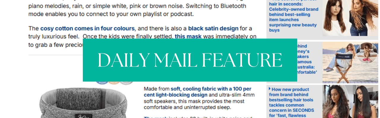 We Just Spotted Sleep Dreams in the Daily Mail