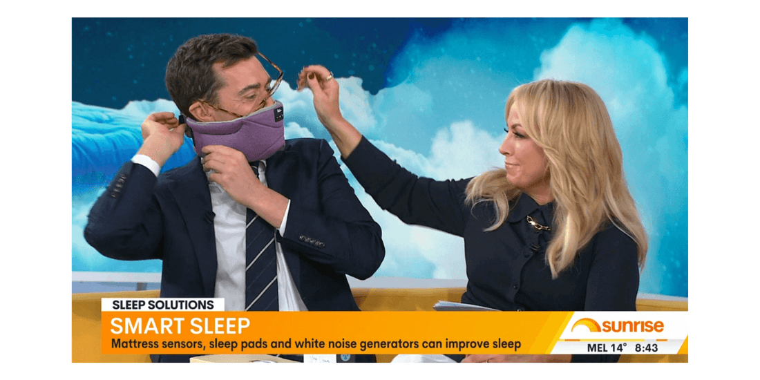 Sunrise Sleep Products a snapshot from the show when sleep dreams were mentioned on sunrise