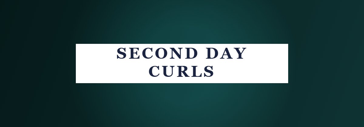 Second Day Curls - quick morning curl refresh routine using a silk bonnet for overnight protection