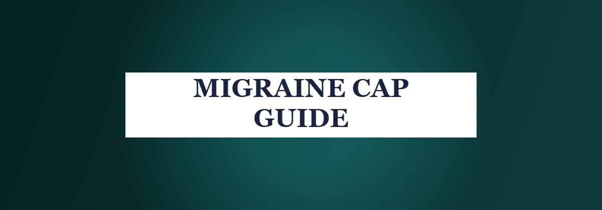 Migraine Cap Guide - step by step instructions for using a migraine relief cap with cold and heat therapy