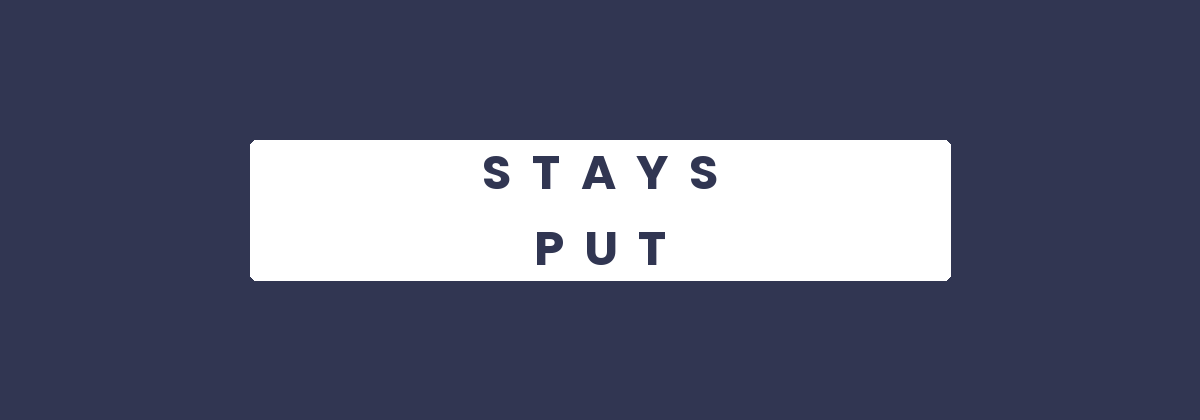 Stays Put - why a velcro sleep mask stays in place when elastic ones don't