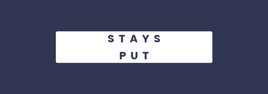 Stays Put - why a velcro sleep mask stays in place when elastic ones don't