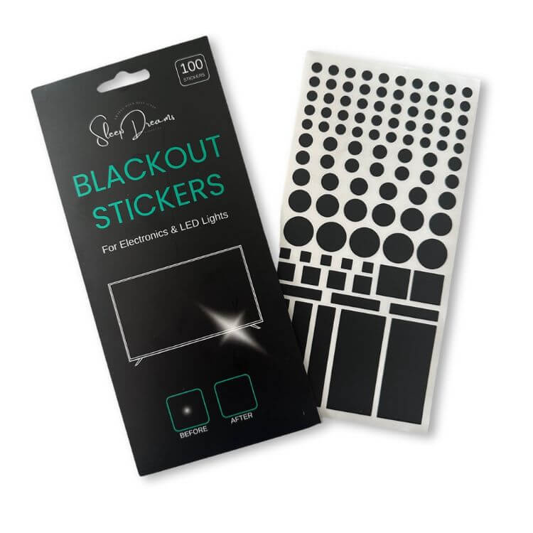 Blackout Stickers For Electronics & LED Lights – Sleep Dreams Online