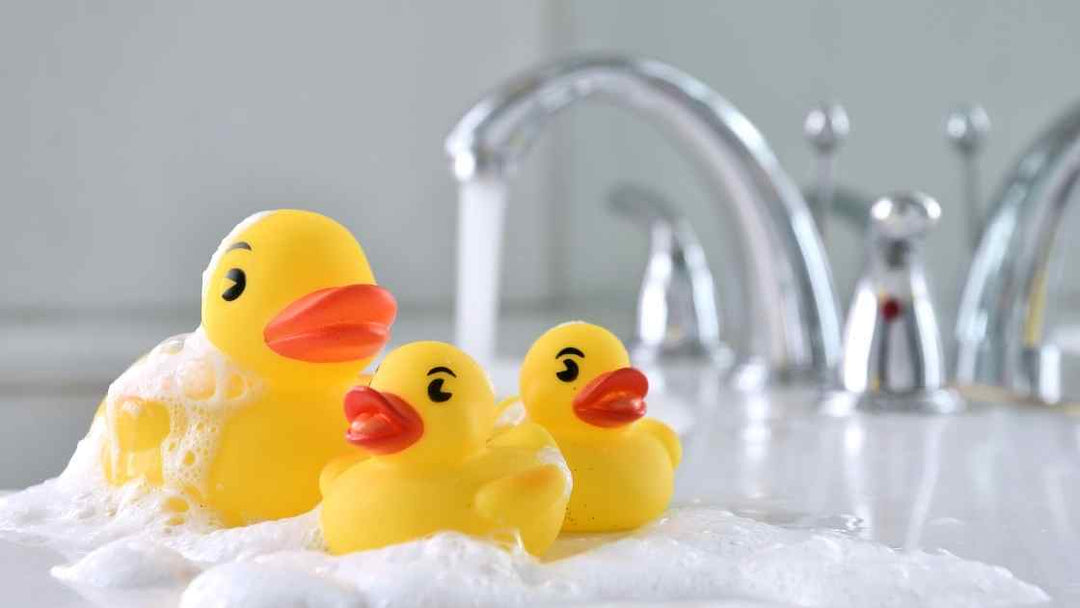 bath at night time helps induce sleep ducks