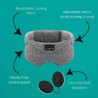4mm thin speakers in sleep mask