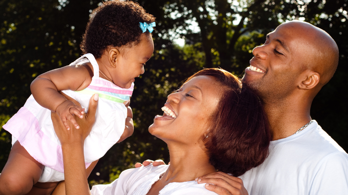 new parents with newborn