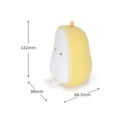 Pear Night Light - Soft Touch