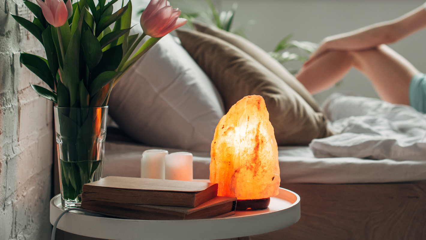 salt lamps for calming