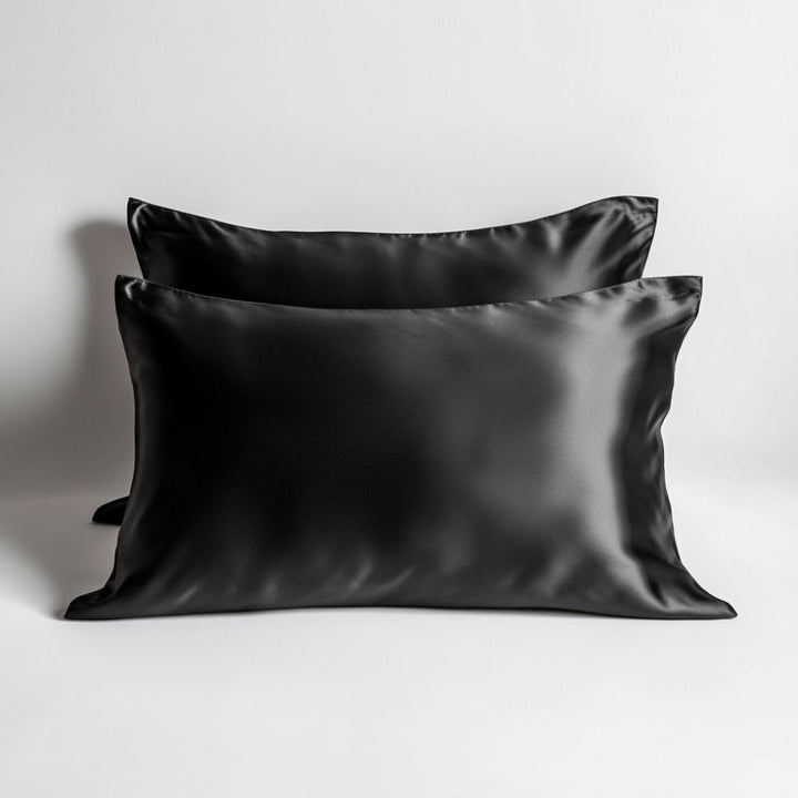 black silk pillowcase silkoosy