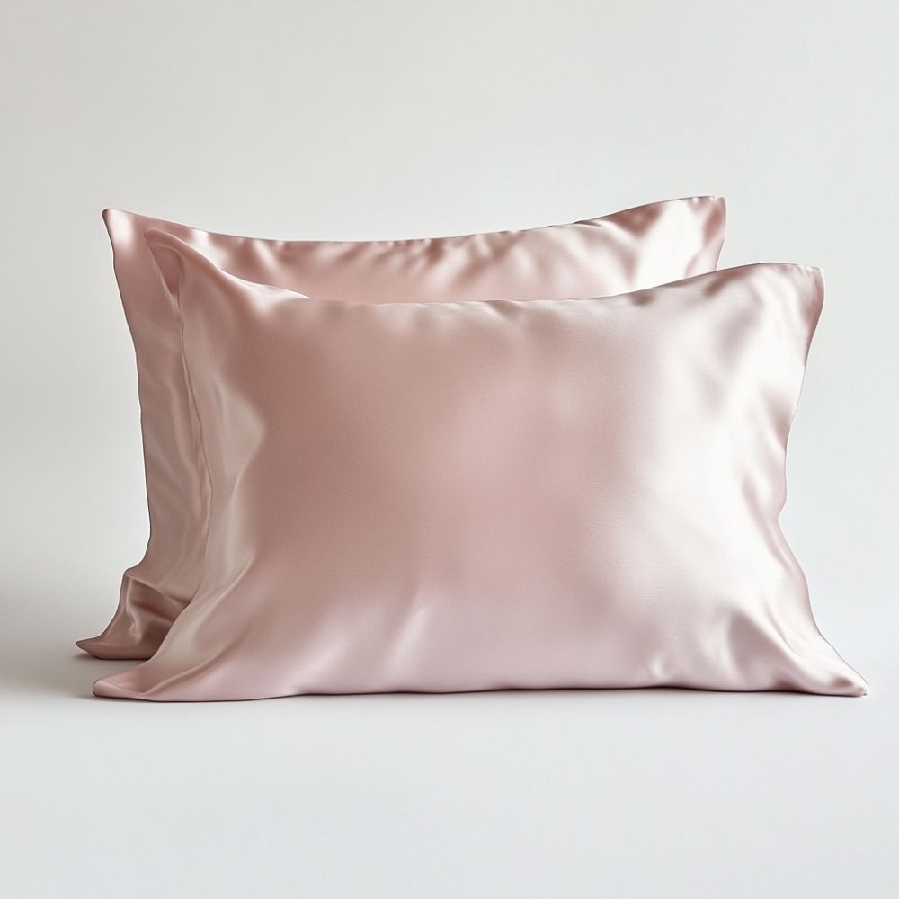 very light pink silk pillow case silkoosy