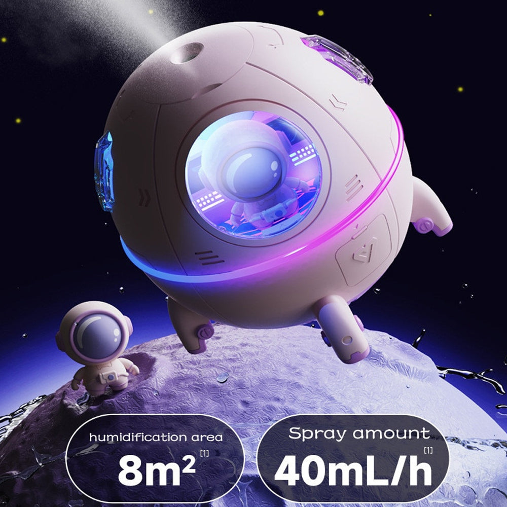 Kids Spaceship Humidifier & Night Light - Sleep Dreams