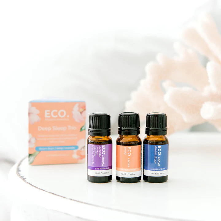 Eco. Deep Sleep Trio Essential Oil Pack - 3x10ml - Sleep Dreams