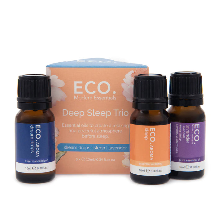 Eco. Deep Sleep Trio Essential Oil Pack - 3x10ml - Sleep Dreams