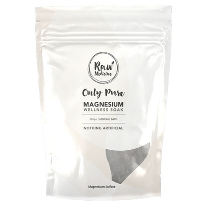 500g Magnesium Wellness Bath Soak - Only Pure Flakes - Sleep Dreams