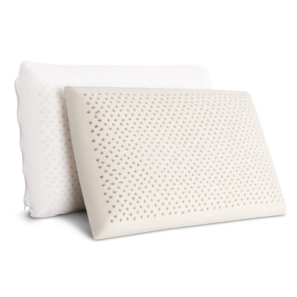 2 x Latex Pillows With Needle Hole Technology - Sleep Dreams