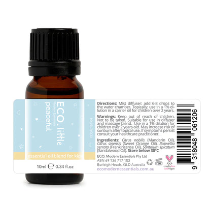 Eco. Little Peaceful Essential Oil Blend For Kids - 10ml - Sleep Dreams