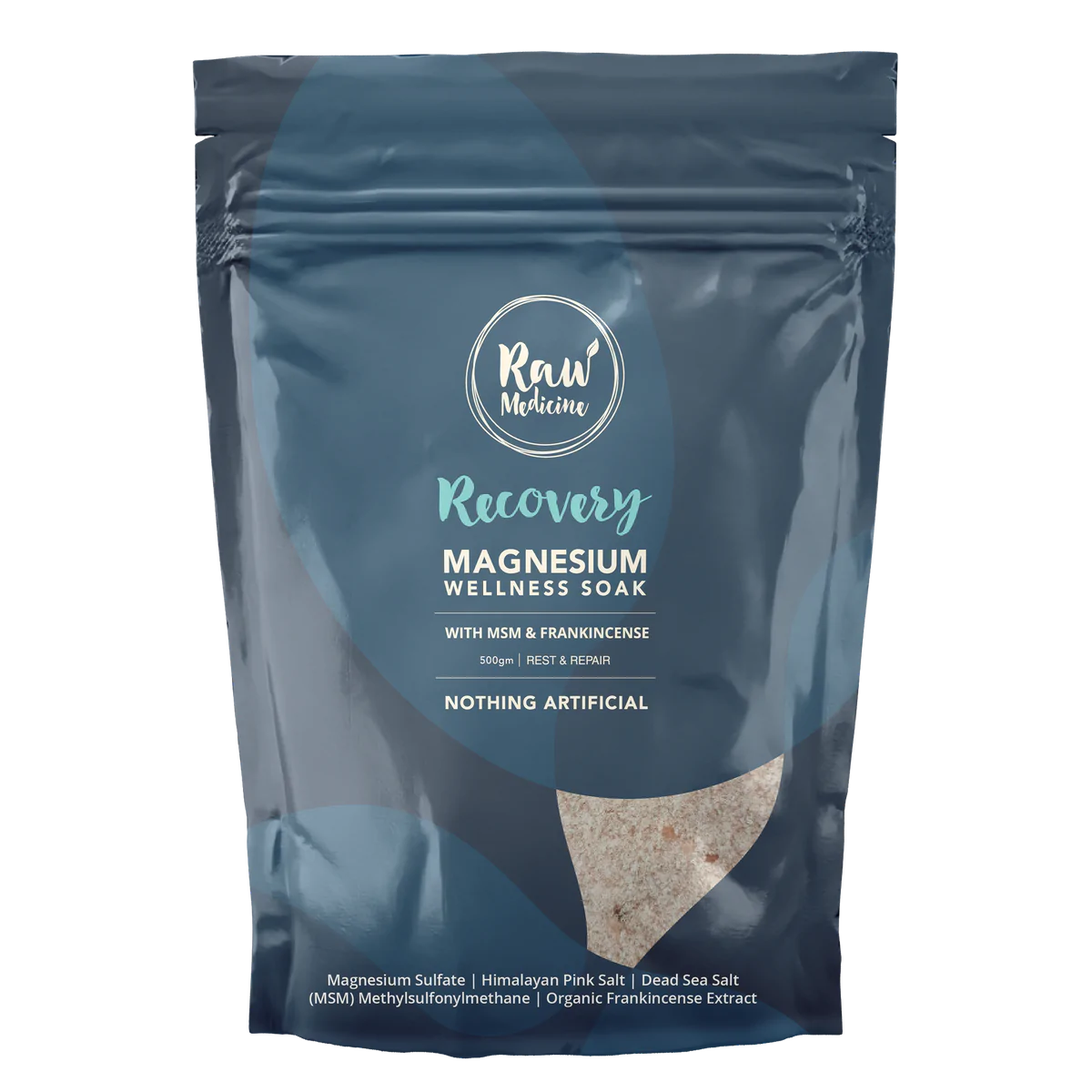 500g Magnesium Recovery Bath Soak With MSM & Frankincense - Sleep Dreams