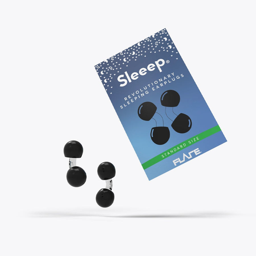 Flare Sleeep® Dual Tip Clear Earplugs For Sleep - Standard Size - Sleep Dreams