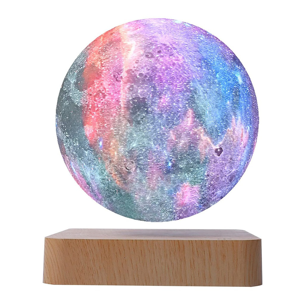 3D Levitating Galaxy Moon Night Light - Multi Colour - Sleep Dreams