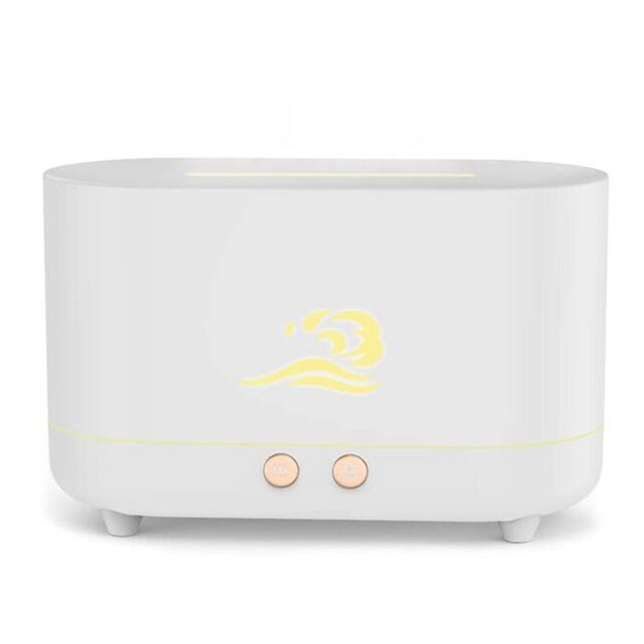 225ml Wind Flame Humidifier & Aromatherapy Diffuser - White - Sleep Dreams