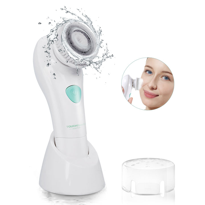 Water Resistant Facial Cleanser & Massager - White - Sleep Dreams