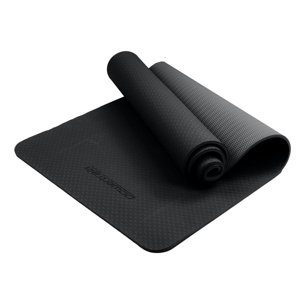 Eco-friendly Dual Layer 6mm Yoga Mat | Midnight | Non-slip Surface And Carry Strap For Ultimate Comfort And Portability - Sleep Dreams