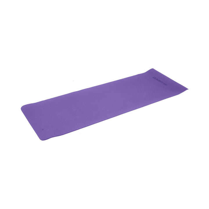 Eco-friendly Dual Layer 6mm Yoga Mat | Dark Lavender | Non-slip Surface And Carry Strap For Ultimate Comfort And Portability - Sleep Dreams