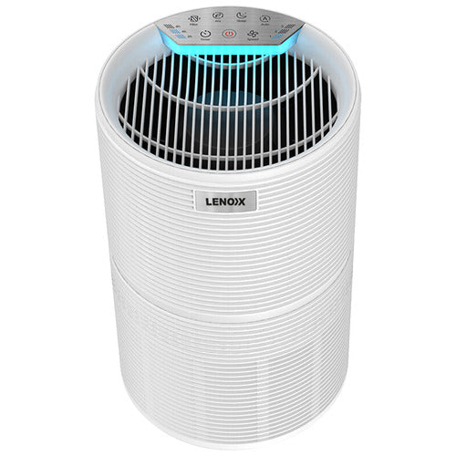 20m² Air Purifier with 4 Fan Speeds - 7 LED Colours - White/Silver - Sleep Dreams