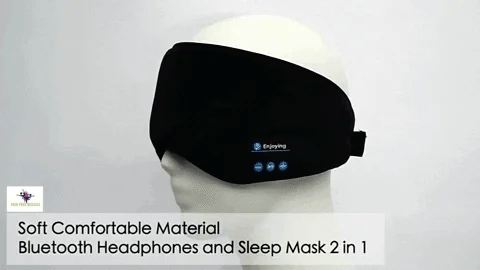 SleepSoftly™ Headphones & Eye Mask For Sleeping - Sleep Dreams