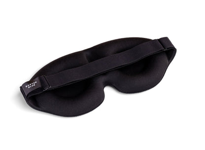 Padded 3D Sleep Mask - Black